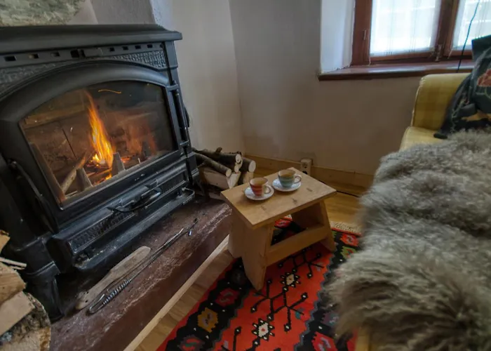 Chalet Stones And Pines